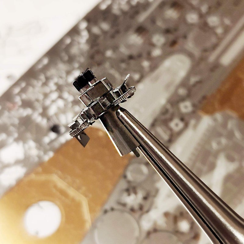 ENGINEER Compact Precision Compact Long Nose Pliers (Needle tip),Professional Grade, ESD Safe with Carbon Steel Jaws. Made in Japan. ps-03,Black,141mm - Image 3